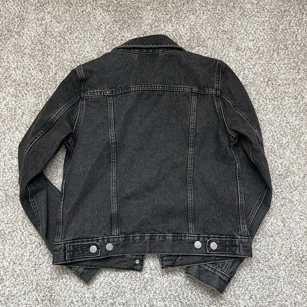 Levi’s Black Denim Original Trucker Jacket - Picture 4 of 4